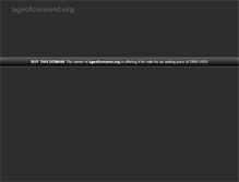 Tablet Screenshot of ageofconsent.org